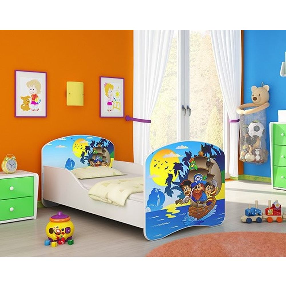 ACMA Dječiji krevet Acma I - 140x70cm - Dezen 21 slika 1