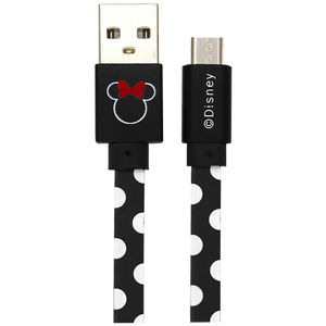 Disney USB kabl za smartphone, micro USB, MInnie Mouse - USB Cable Minnie DOTS Micro