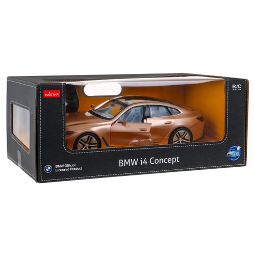 Licencirani auto na daljinsko upravljanje  BMW I4 Concept 1:14 RASTAR - zlatni slika 1