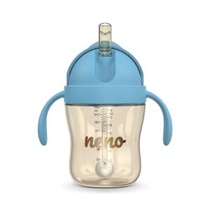 NENO BEBESITO bočica sa slamkom 240 ml, plava