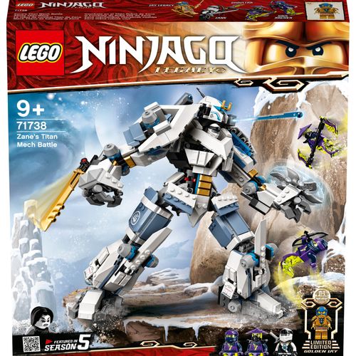 LEGO® NINJAGO® 71738 bitka Zaneovog titanskog robota slika 7