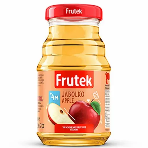 Frutek sok od jabuke 125 ml 4M+ slika 1