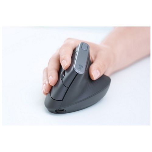 Logitech MX VERTICAL ergonomska bežična miš, Bluetooth, Unifying, USB-C slika 1