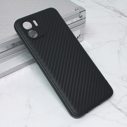 Maska Carbon fiber za Xiaomi Redmi A1/A2 crna slika 1