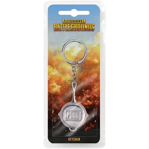 JINX PUBG FRYING PAN KEYCHAIN CHROME slika 3