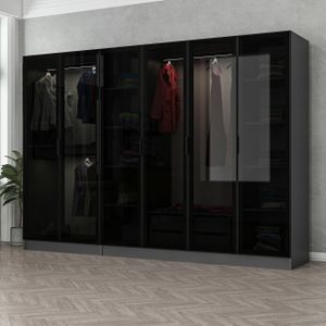 Kale - 6653 Anthracite Crna Garderober
