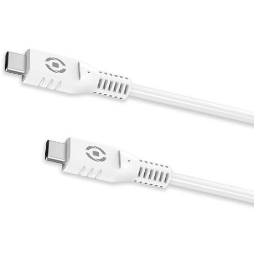 Celly kabel USB-C u USB-C 60 W, bijela slika 1