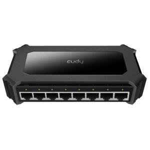 Cudy GS108D 8-Port Gbit desktop Switch, 8x RJ45 10/100/1000 (Alt.PFS3008-8GT-L)