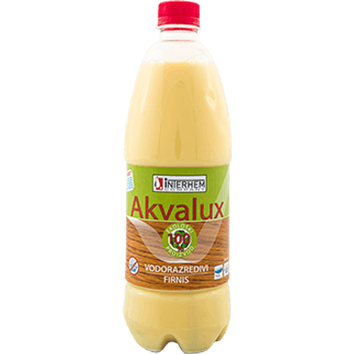 AKVALUX Vodorazredivi firnis 900ml slika 1