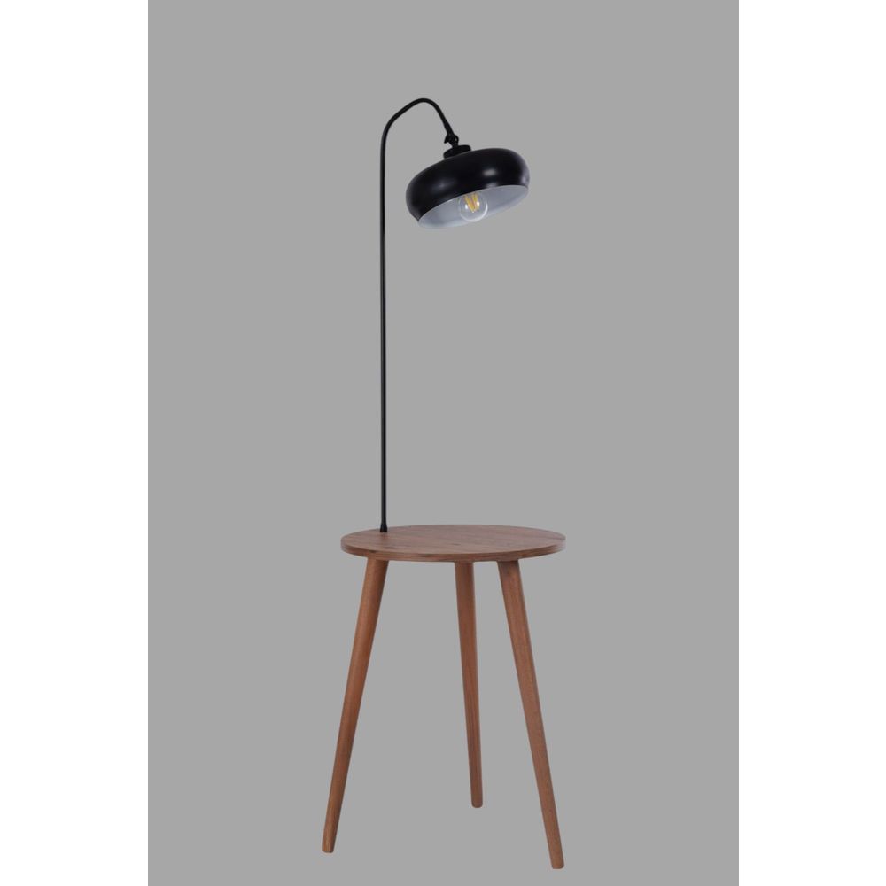 Opviq Podna lampa 791, crna, bukva slika 3