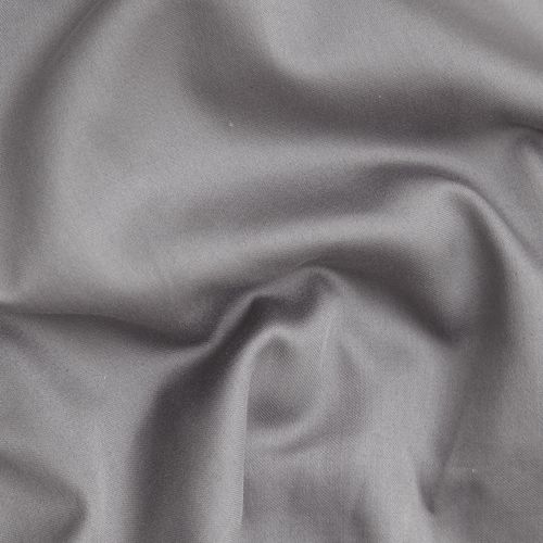 Colourful Cotton Satenska dvostruka XL plahta (FR) (IT) (ES) (DE) Tamno siva slika 2