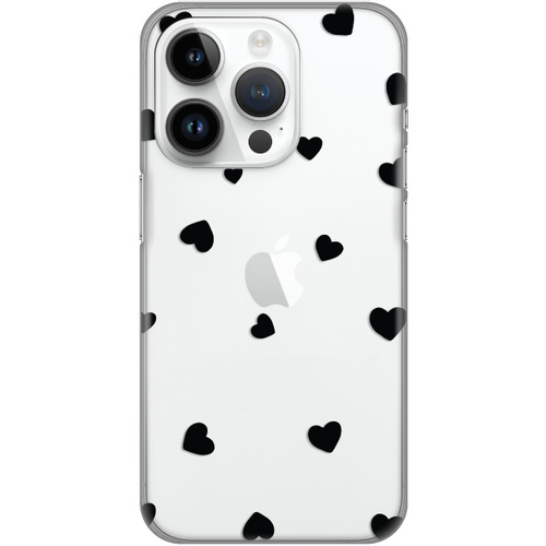 Torbica Silikonska Print Skin za iPhone 14 Pro 6.1 Hearts slika 1