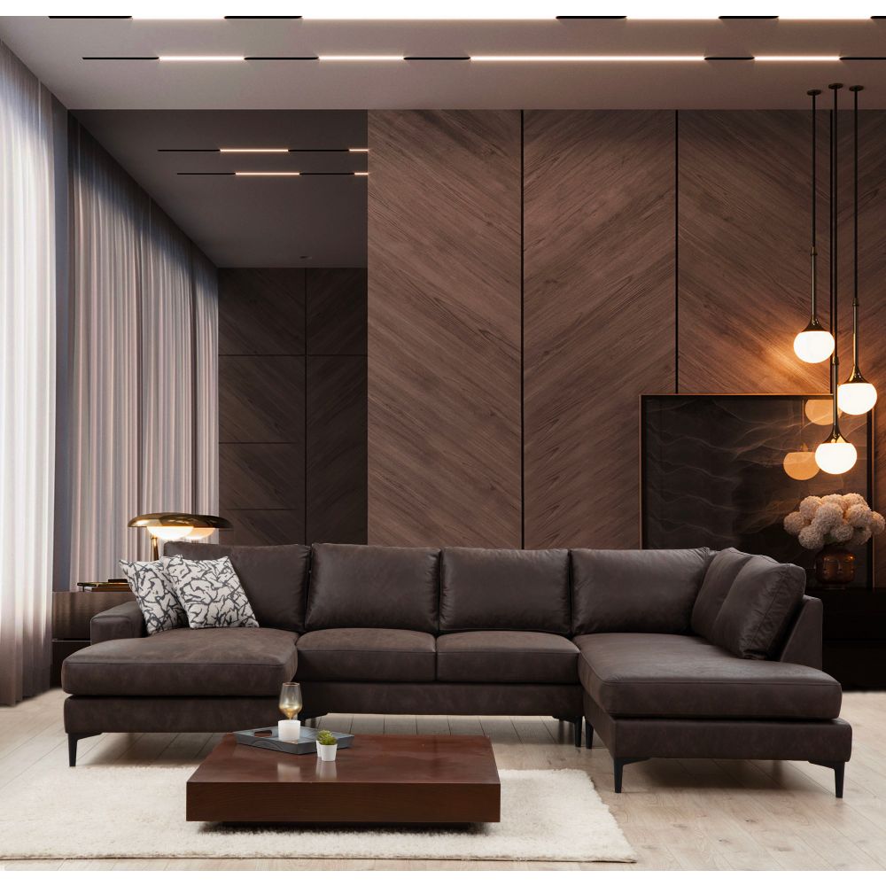 Ugaona Sofa Porto Corner (CHL-02-C-EOT) - Braon slika 2