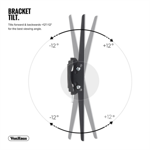 Nosač za TV VonHaus 26-55'' s nagibom do 40kg slika 3