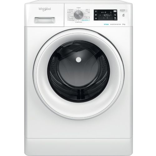 Whirlpool FFB 9458 WV EE Veš mašina, 9 kg, 1400 rpm, Inverter motor, Steam, Dubina 63 cm slika 1