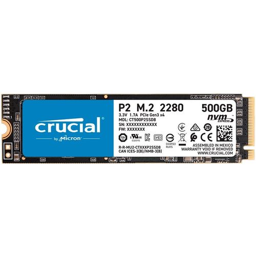 Crucial P2 500GB SSD slika 1