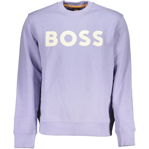 HUGO BOSS MEN'S PURPLE ZIPLESS SWEATSHIRT slika 1