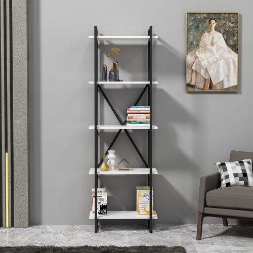 Elston 600 2 - Black, White Black
White Bookshelf slika 1