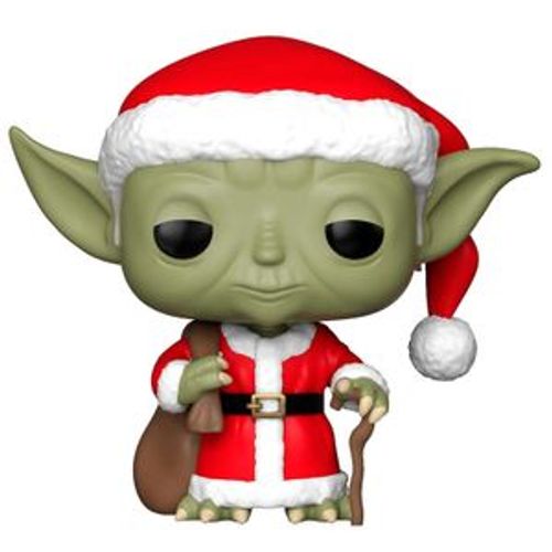 POP figure Star Wars Holiday Santa Yoda slika 2