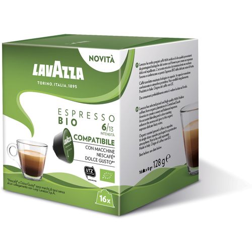 Lavazza Dolce Gusto kompatibilne kapsule Bio 128g, 16 kapsula slika 2