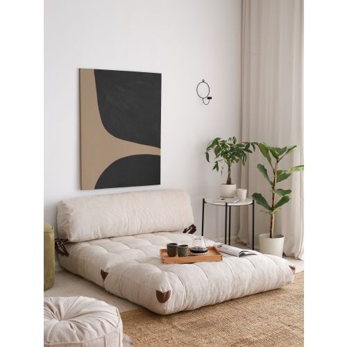 Atelier Del Sofa Kauč dvosjed na razvlačenje, Fold - White slika 2