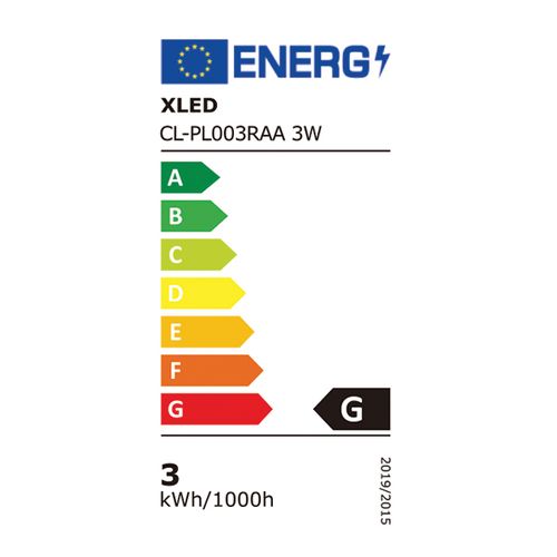 XLED CL-PL003RAA 3W 4000K Ugradni okrugli LED panel 290Lm,Fi85/Fi75 slika 2