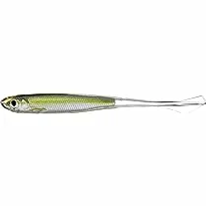 LiveTarget silikonska varalica Ghost Tail Minnow (Dropshot Bait) Silver Green 95mm 4kom (GTM95SK952)