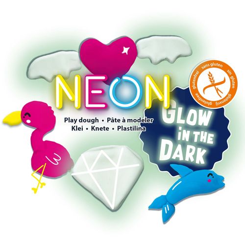 SES Neon Plastelin 4x90g slika 2