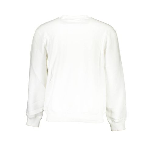 CALVIN KLEIN WHITE MEN'S SWEATSHIRT WITHOUT ZIP slika 2