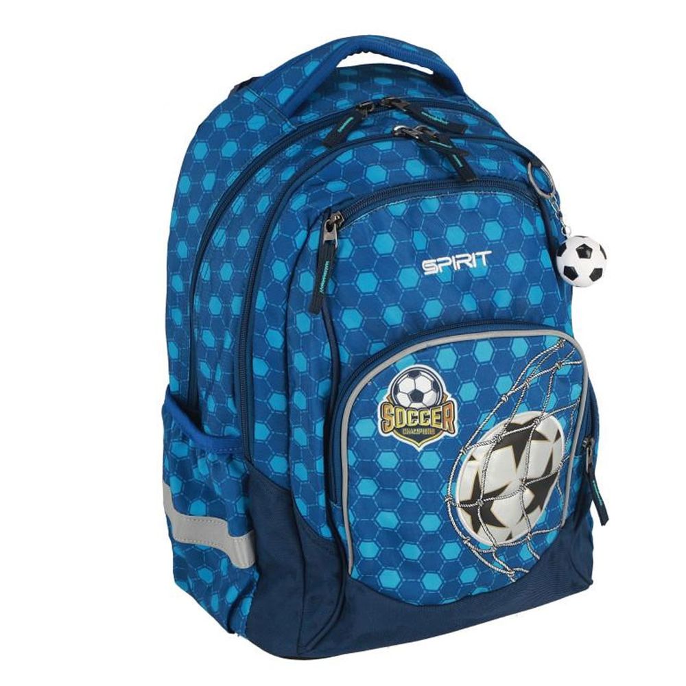 Newbie Ranac 44 cm, Football Ball 3D 410530, plavi slika 1