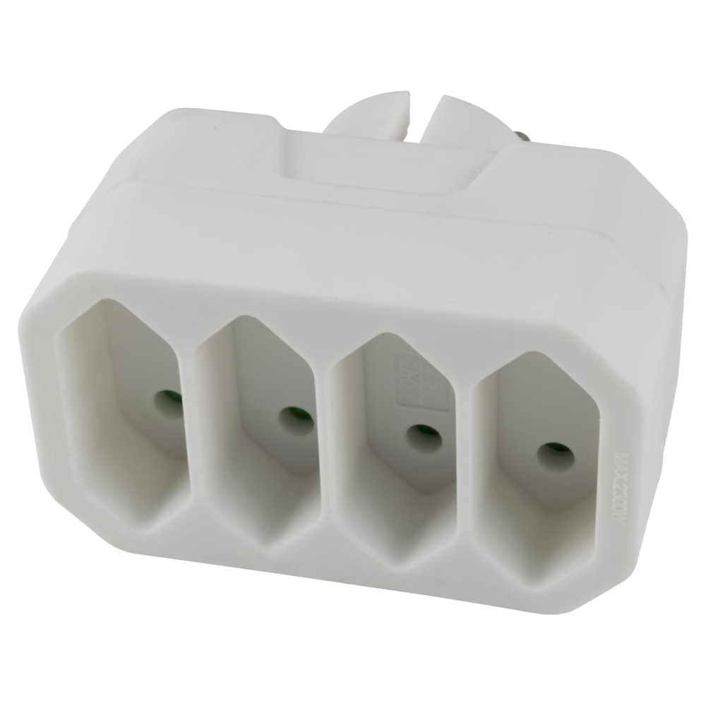 home Strujni razdjeljnik, 4 x Euro utičnice - NV 24/WH slika 1