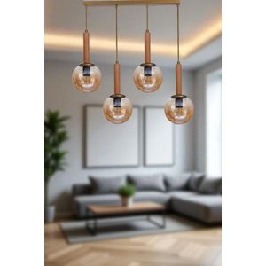 Opviq Luster 932, Med, Hrast, Zlatni