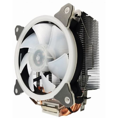 CPU-HURACAN-ARGB-X130 Gembird LED  UNI kuler 150W 120mm.Fan +/-1600rpm 26dBa LGA 775/115x/1200/AMD slika 1