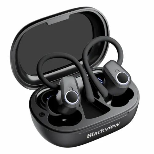 Blackview AirBuds 60 Black/BT 5.3/USB Type-C/IPX4 Bubice sa zakačkom za uši  slika 2