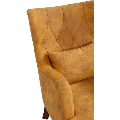 Marta - Yellow Yellow Wing Chair slika 6