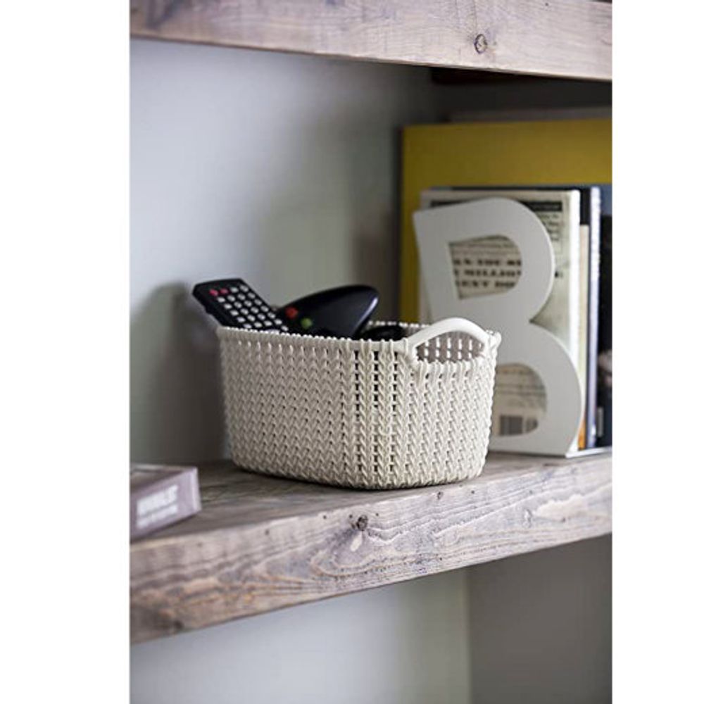 Curver Knit Korpa za odlaganje 3L bijela slika 2