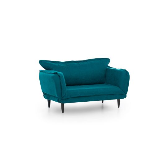 Atelier Del Sofa Dvosjed na razvlačenje, Petrol Green, Vino Daybed - Petrol Green GR124\01 slika 10