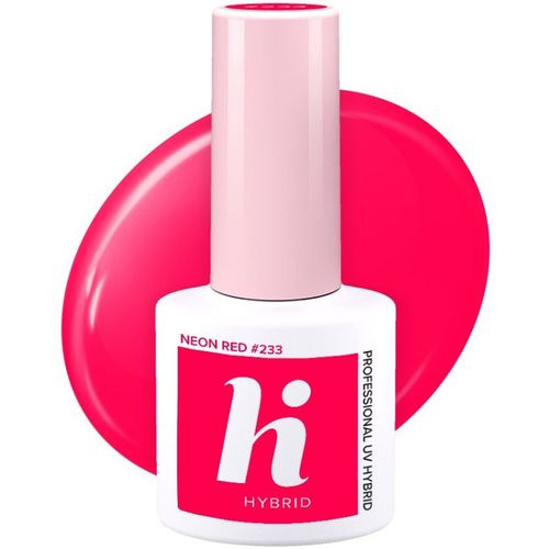 Hi Hybrid NEON RED #233 UV trajni lak 5 ML slika 1