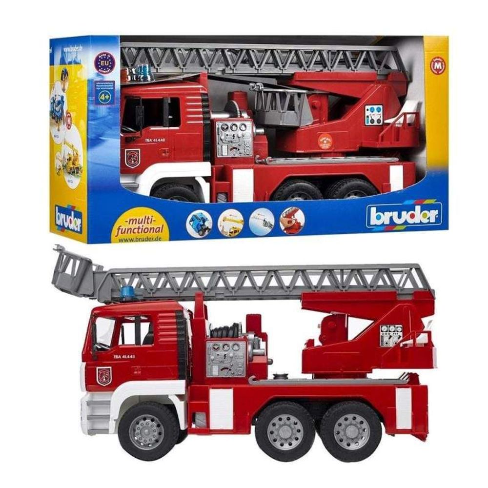 Bruder MAN TGA vatrogasni kamion sa dizalicom 1:16 slika 1