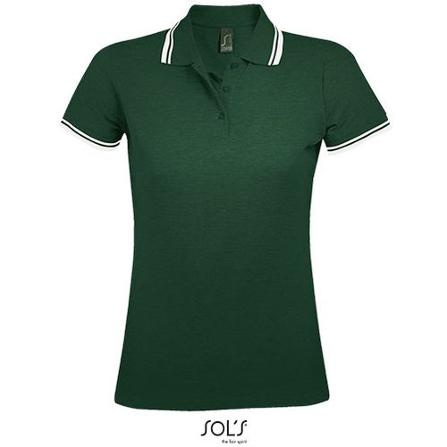 PASADENA WOMEN ženska polo majica sa kratkim rukavima - Tamno zelena, XL  slika 5