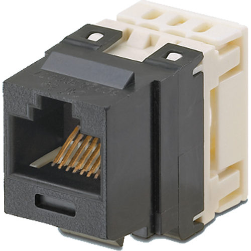 Panduit NetKey® Modul RJ45 Cat6 UTP Punchdown, crni slika 1