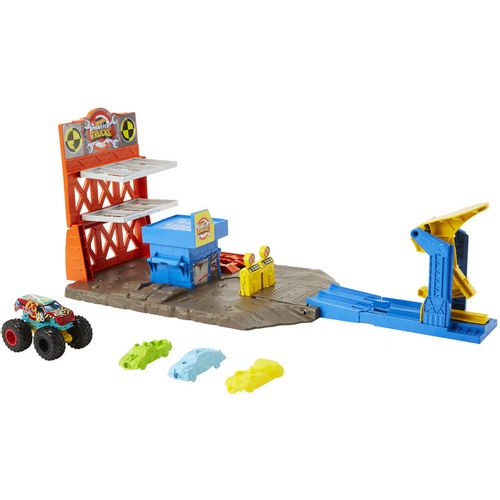 Hot Wheels Monster Truck Set Sa Ispaljivačem slika 2