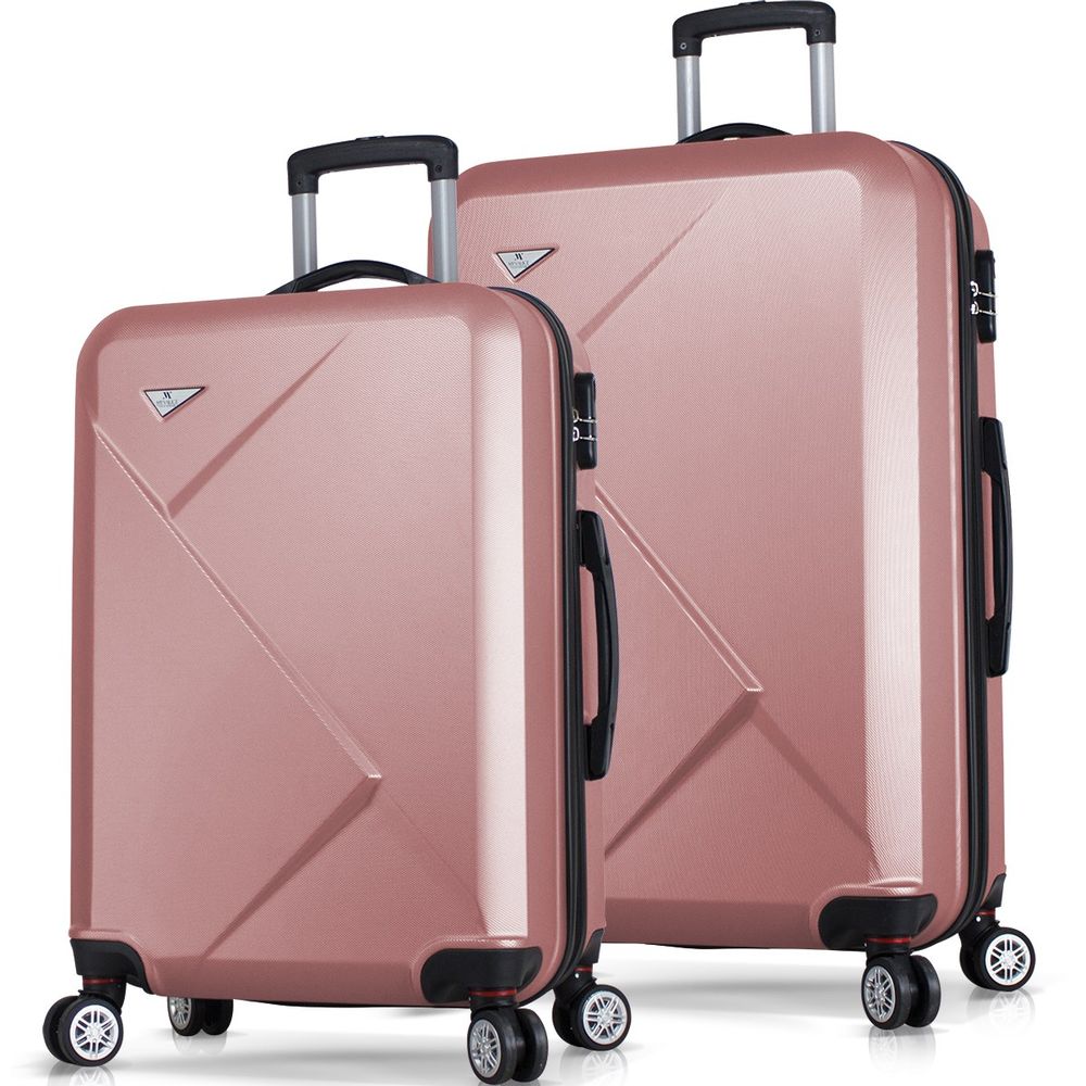 Set Kofera u Roze Zlatnoj Boji (2 Komada) slika 1