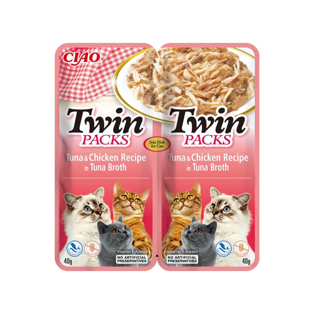 Churu Cat Twin Pack piletina i tuna 2x40 g slika 1