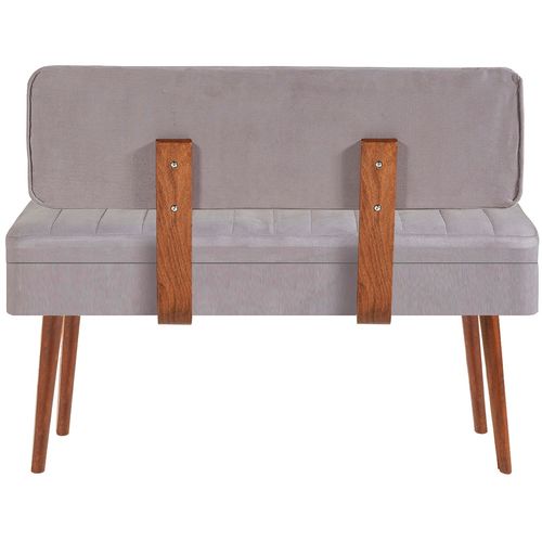 Woody Fashion Set stola i stolica (5 komada), Vina 0701 - 4 - Walnut, Grey slika 12