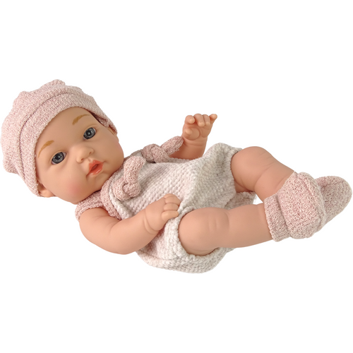 Sweet Baby lutka s kapicom 30cm roza slika 2