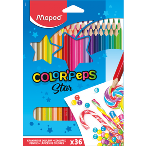 Maped Bojice drvene 36/1 COLOR PEPS FC 