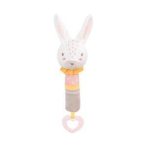 Kikka Boo igračka Squeker with Teether - Rabbits in Love