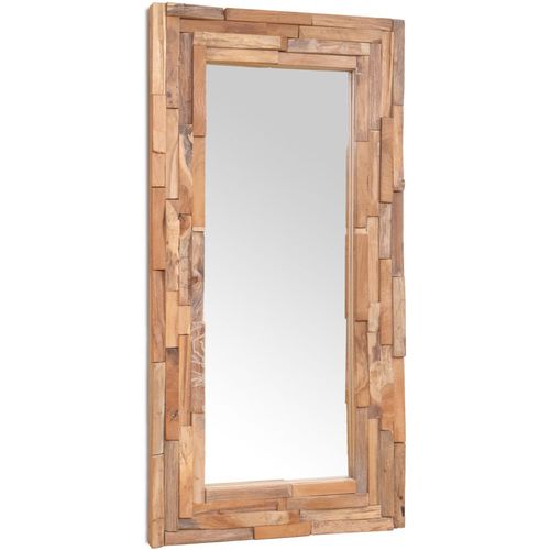 Ukrasno Ogledalo od Tikovine 120x60 cm Pravokutno slika 24