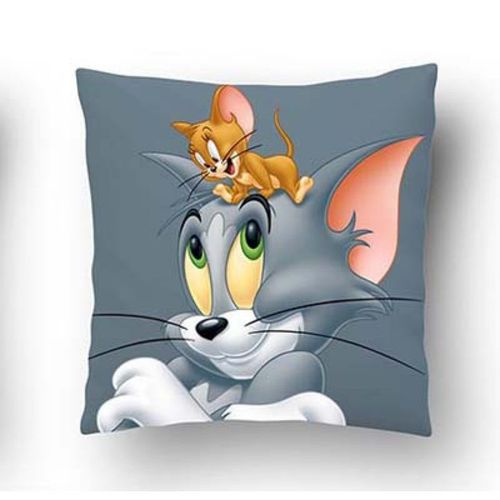 STEFAN Ukrasni Jastuk Tom&Jerry Sivi 40x40 slika 1